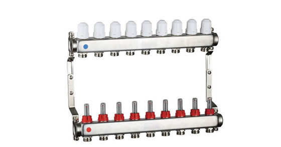 Collecteur de distribution en laiton forgé fileté 16.Bar Mf0002-25