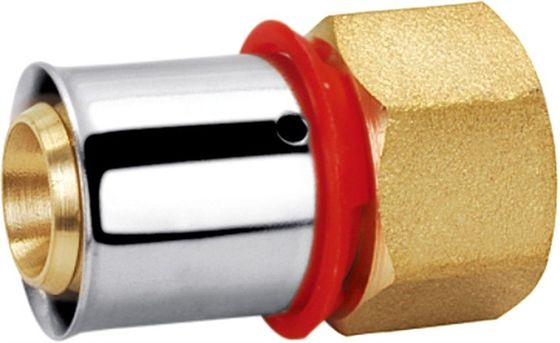 Raccords à compression en laiton sur mesure Raccord union droite femelle