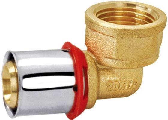 Ferrure de coude femelle de compression en laiton PF3005 16x1/2 » 16x3/4 » 20x/12