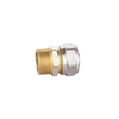 Union droite filetée de compression d'égal en laiton des garnitures PF5002