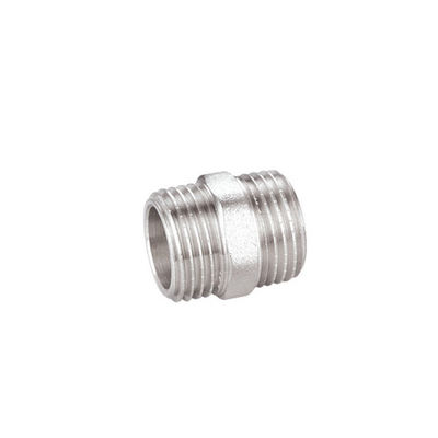 Raccords en laiton filetés de 1 pouce de 2 pouces Type gainé chromé BF4004