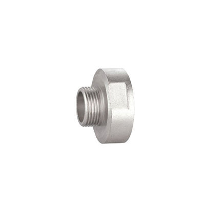 Chrome a plaqué les garnitures en laiton BF4007 1 1/4X1/2 de tuyau--1