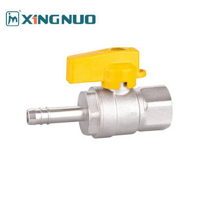 Valve à bille à fil féminin en laiton 1/2 pouce 1 pouce Valve à bille à fil mâle X connecteur de tuyau Valve à bille en PTFE