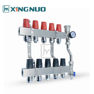 séparateur d'eau collecteur en acier inoxydable Distribution en laiton forgé Collecteur fileté