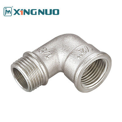 NPT Ronde de cuivre Tee raccords de compression en acier inoxydable 304 90 degrés coude, boîte hex, couplage, raccord de tuyau à fil