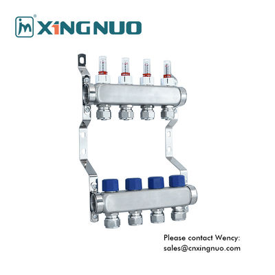 Manifolds en acier inoxydable ASTM A182 avec finition polissée ou mate et 2 à 12 ports conçus pour un contrôle de fluide de précision