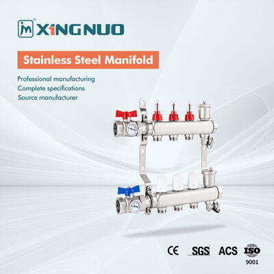 Température normale de moins 10 à 110 degrés Celsius Brass Multifold résistant à la corrosion durable Conçu pour la distribution de liquide